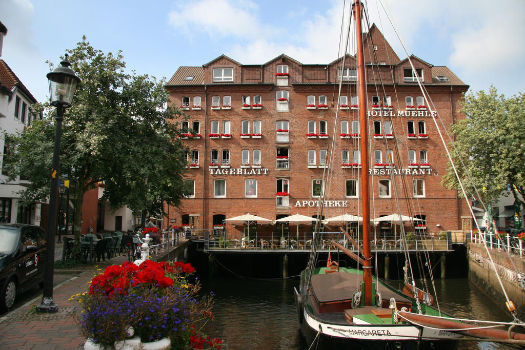 Hotel Zur Mühle Buxtehude Exterior foto