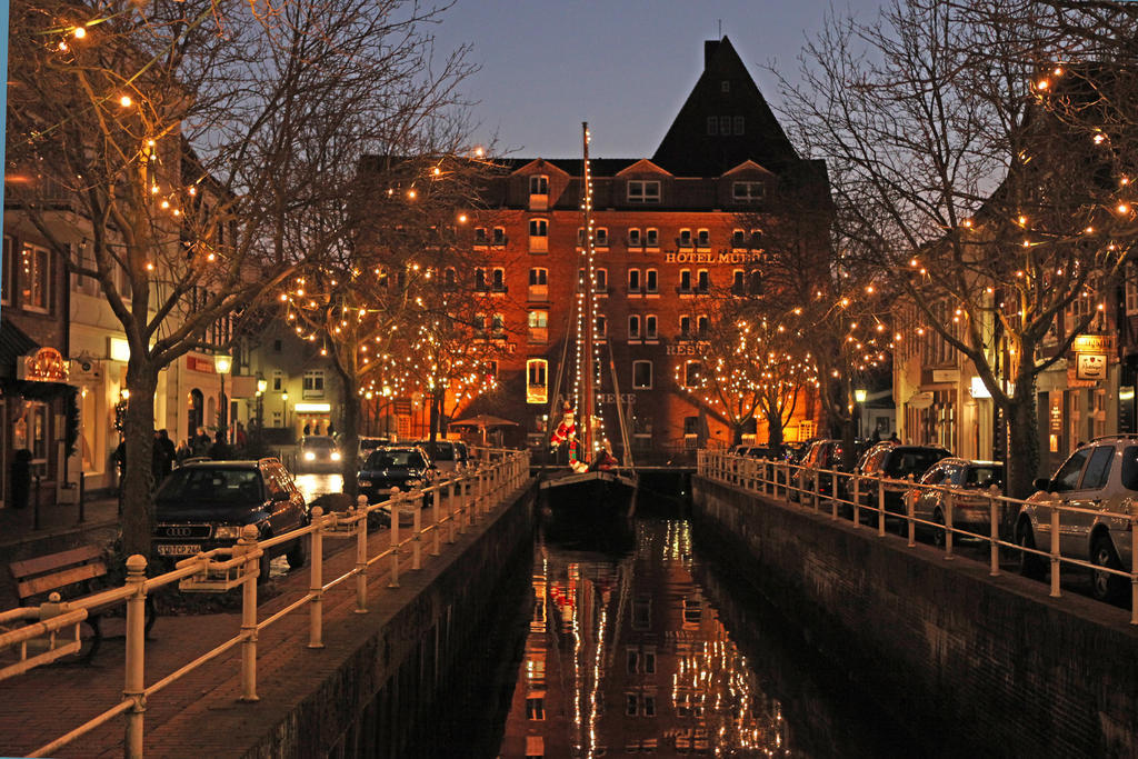 Hotel Zur Mühle Buxtehude Exterior foto